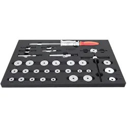 Unior, Zubehör Werkzeugaufbewahrung, Bearing Press Set 1600SOS20-US, black