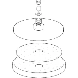 Hansa Brausekopf komplett chrom 59912432 chr