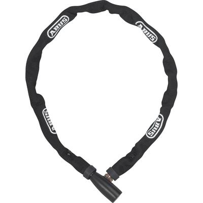 Kettenschloss ABUS "1500/110 web black", schwarz, SicherheitsschlösserB:7,5cm L:55cm, B:7,5cm L:55cm