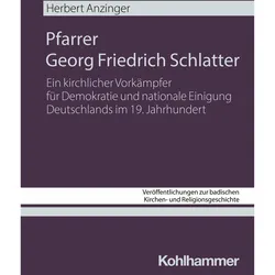Pfarrer Georg Friedrich Schlatter, Sachbücher von Herbert Anzinger