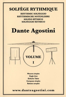 Dante Agostini Solfège Rhythmique 1
