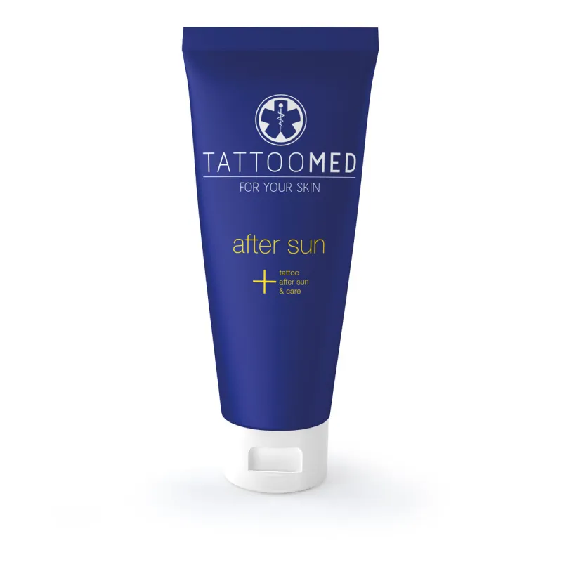 TattooMed GmbH TattooMed after sun (100 ml) Hautschutzcreme für das Tattoo nach dem Sonnenbad 4260325250351