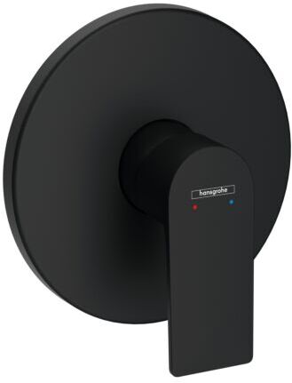 Hansgrohe Rebris E Fertigmontageset 72668670 Unterputz Brausearmatur, 1 Verbraucher, mattschwarz