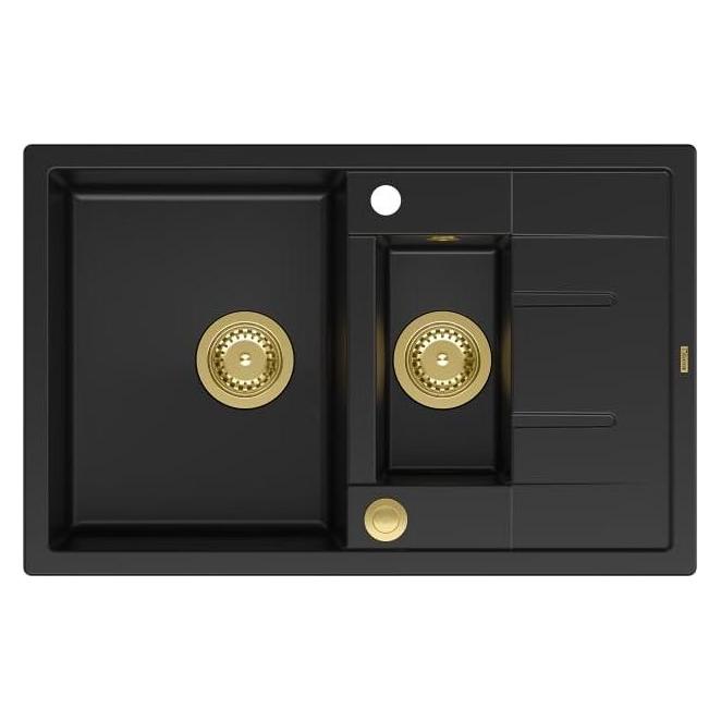 Q Company SPÜLBECKEN QUADRON MORGAN 156 (HB8224U7-G1 P2O) (78 cm, 50 cm) (HB8224U7-G1_P2O)