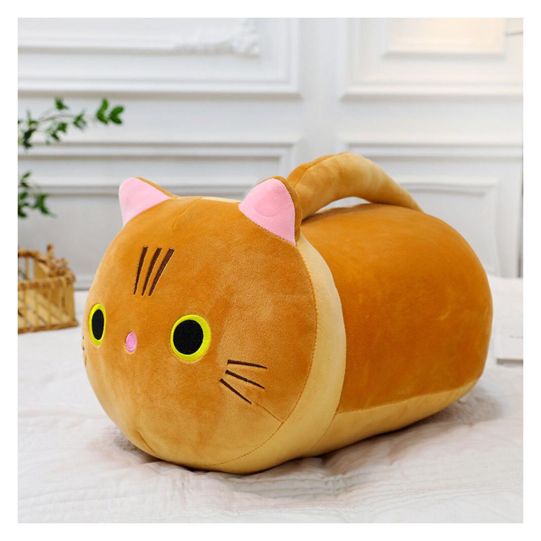 Lean Toys Lean Plüsch Maskottchen Schmusekatze Mit Langem Schwanz Rot 40Cm (40 cm) (67992282)