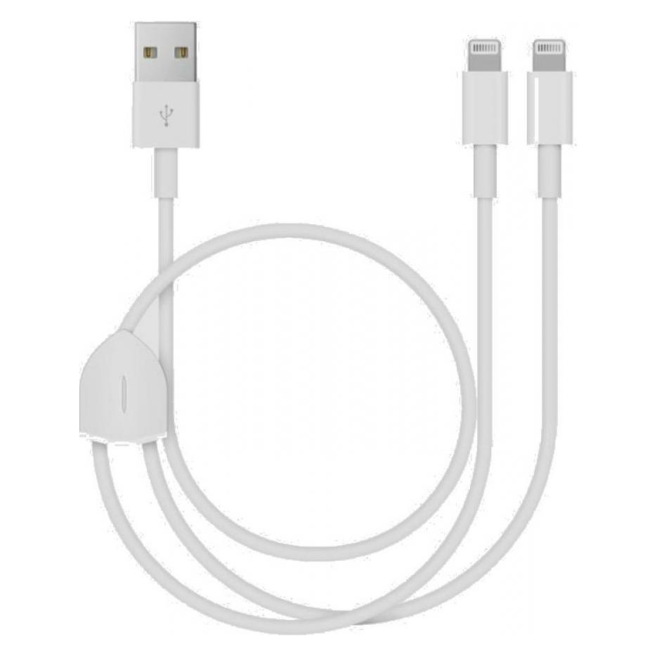 PowerGuard 2-in-1 Dual Lightning Charging (1.20 m) (MA038-L)