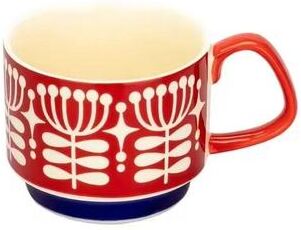 Uplifted Finds Japanese Flower Retro Ceramic Mug Set 300ml Stylish Drinkware f