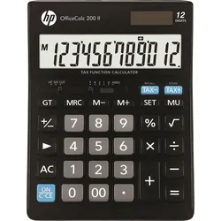 HP Tischrechner OfficeCalc 200II schwarz