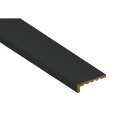 ter Hürne Leisten Abdeckleiste Ahorn cremeweiß ADL 120 Dekor 2700x120x30 mm