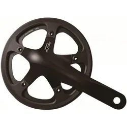 SHIMANO Kurbelgarnitur ALFINE FC-S501 45 Zähne schwarz