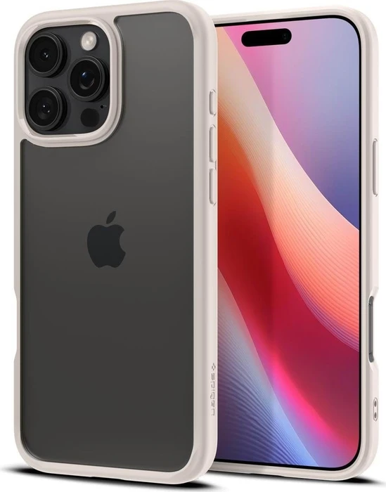 Spigen Ultra Hybrid Natural Titanium iPhone 16 Pro