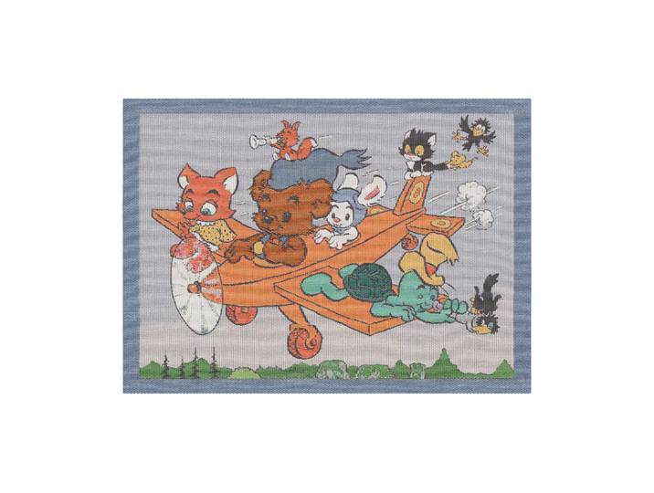 Ekelund Linneväveri Set de table Flygtur 35x48 cm Multi