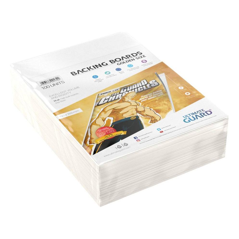 Ultimate Guard UGD020030 - Comic Backing Board Golden Size (100x) (UGD020030)