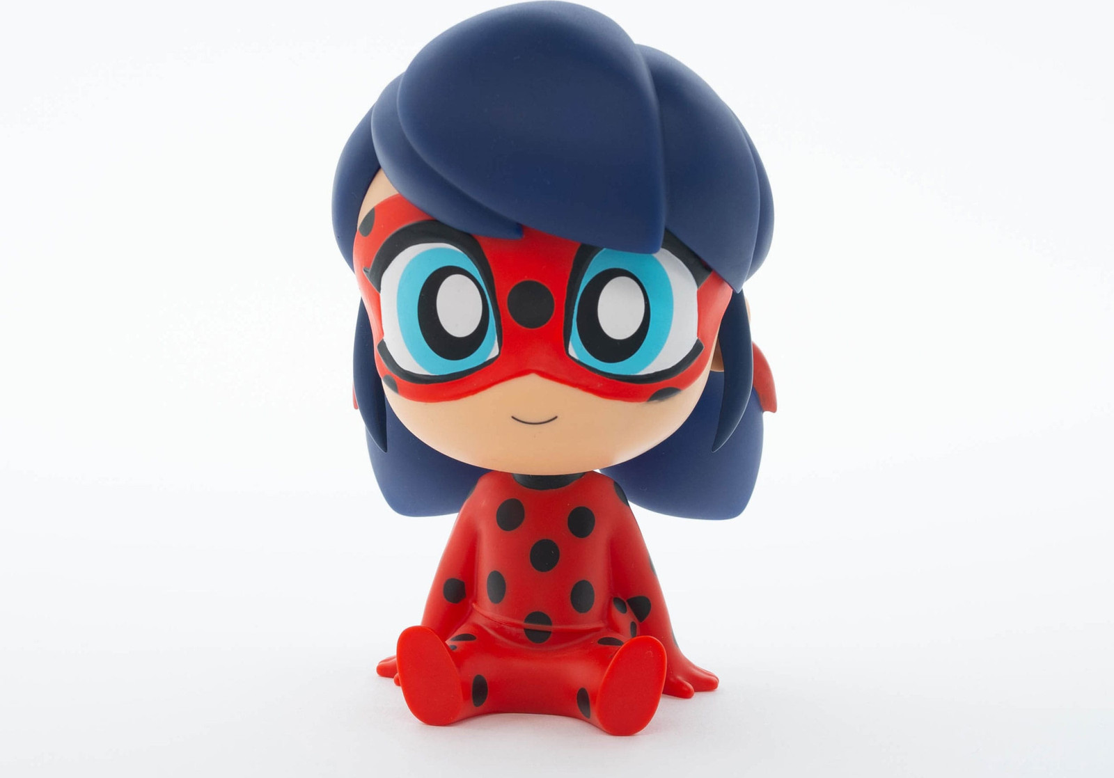 Plastoy Miraculous Spaarpot Chibi Ladybug, kunststof, Hoogte: 16 cm