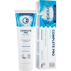 Bio Zahnpasta Complete pro mit Xylit Nordics 75 ML