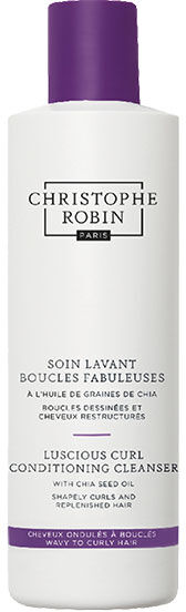 150ml Christophe Robin Luscious Curl Conditioning Cleanser with Chia Seed Oil