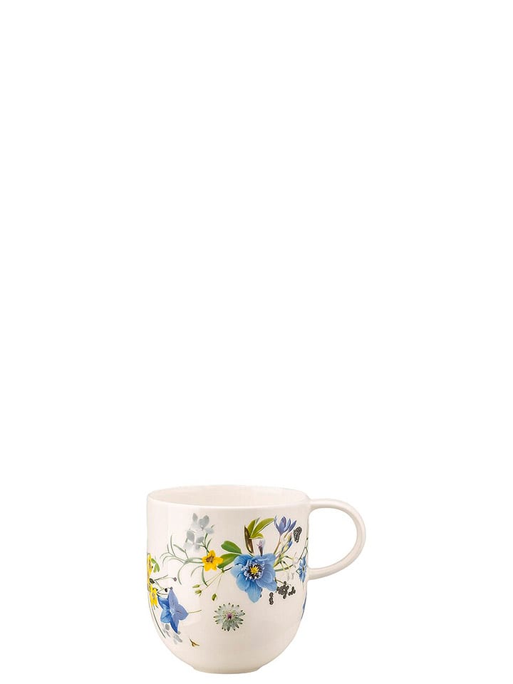 Rosenthal Tasse "Brillance" in Weiß/ Gelb/ Blau - 340 ml - onesize