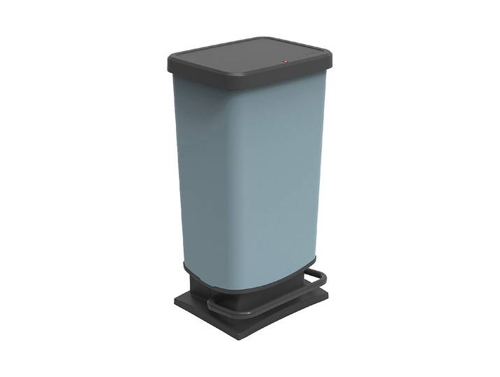 Rotho Treteimer Paso Blau 45.7 × 26.6 × 29.3 cm 20 l