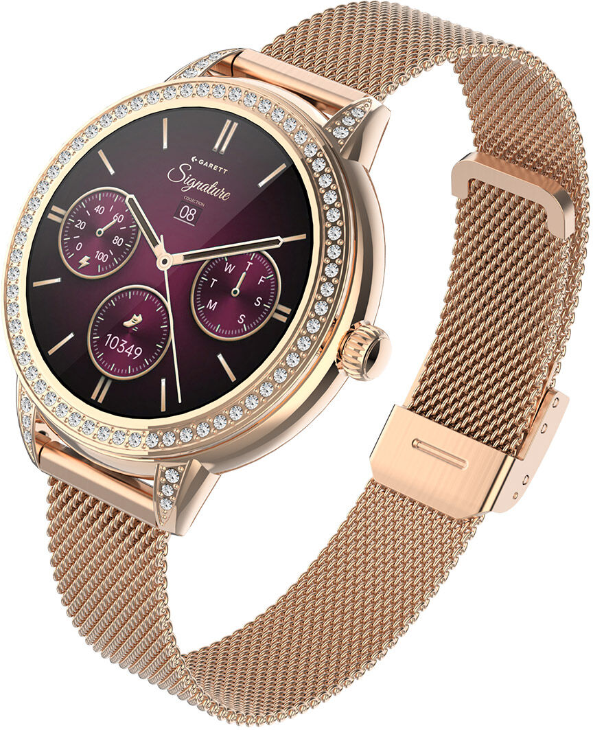 Garett Signature Stella Rose Gold Mesh älykello