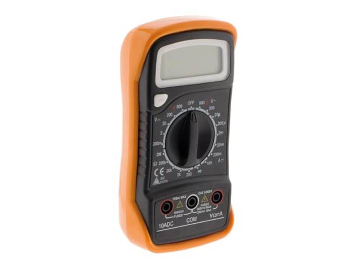 Multimètre antichoc 17 calibres 5 fonctions - Zenitech