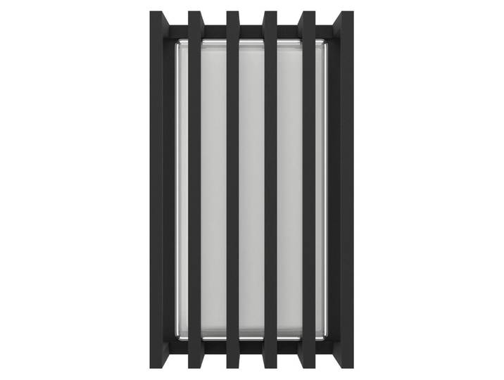 LED Sensor Außenwandleuchte 10W 1050 lm CCT 3000/4000/6500 K Genovese Gitter Optik schwarz