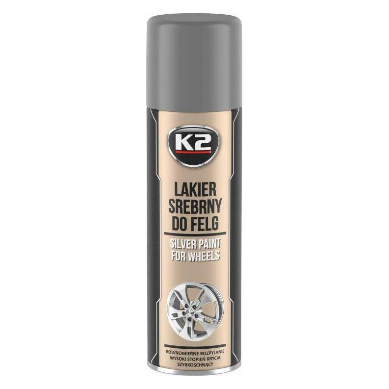 K2 Felgenlack 500ml Silber (amL332)