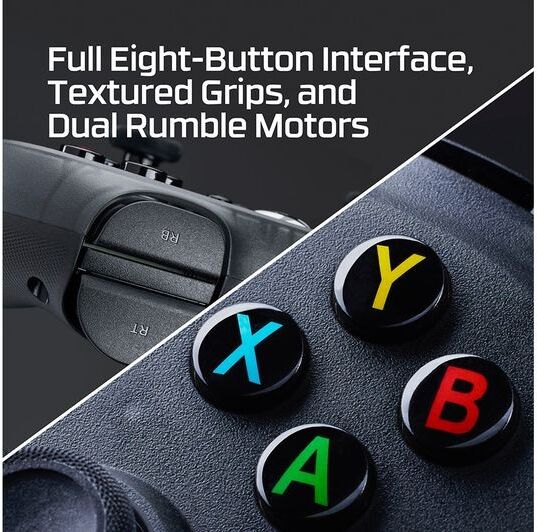 HYPERX Clutch Tanto Mini Gaming Controller - Black