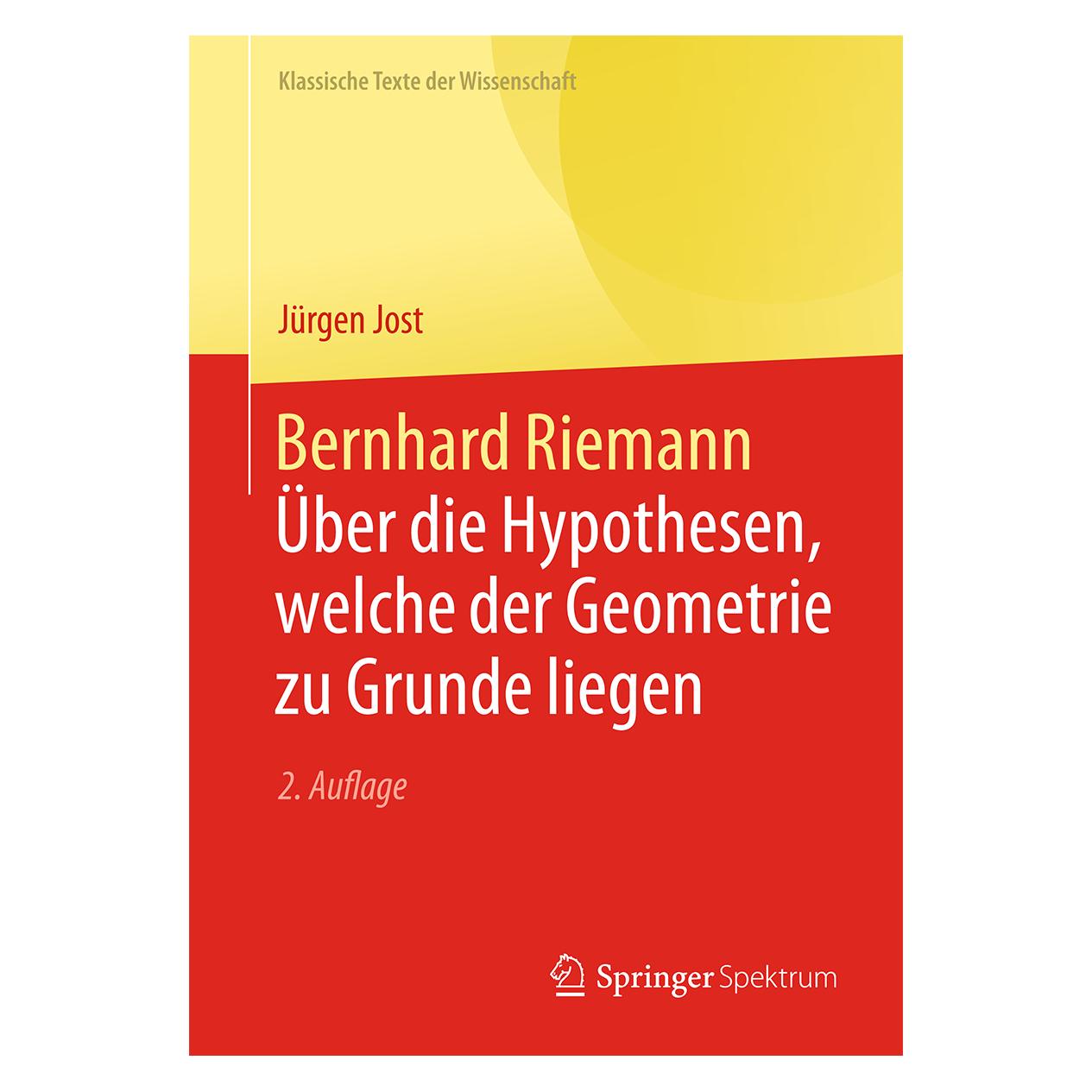 Springer Bernhard Riemann (Deutsch, Softcover, Jürgen Jost) (57304421)
