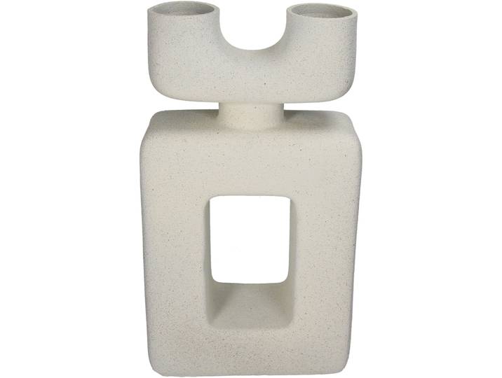 Dekoration Levend weiss Polyresin B 12 H 42 cm