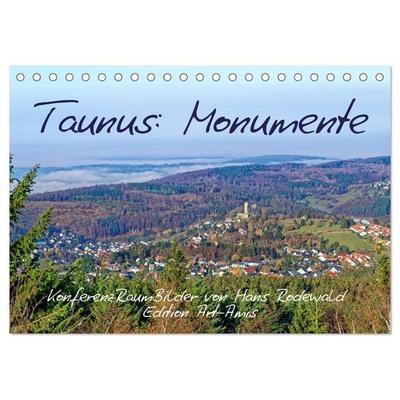 Taunus: Monumente (Tischkalender 2026 DIN A5 quer), CALVENDO Monatskalender