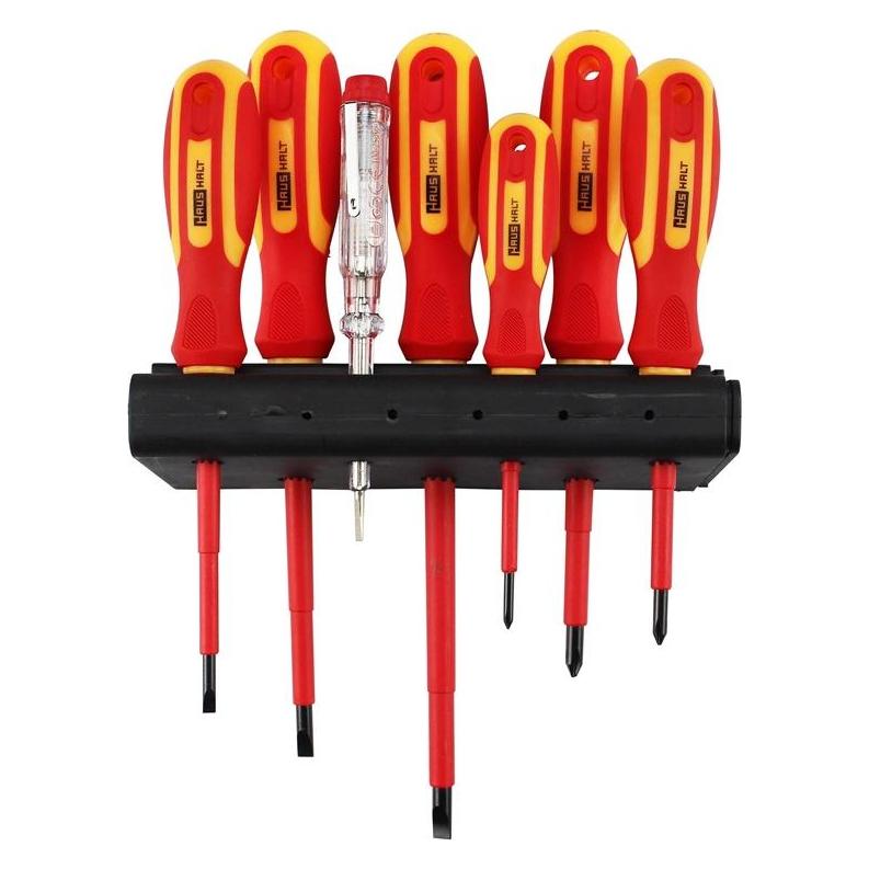 Haushalt 7pcs Insulated Screwdriver Set (Schlitz) (YF-20662)