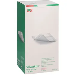 Vliwaktiv Aktivkohle-Saugkomp.steril 10x20 cm Lohmann & Rauscher