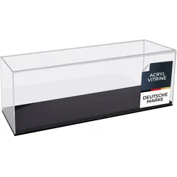 Acryl Vitrine für Modellautos, Figuren, HMF 46805, 50 x 16 x 18 cm