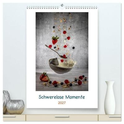 Schwerelose Momente (hochwertiger Premium Wandkalender 2027 DIN A2 hoch), Kunstdruck in Hochglanz