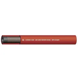 RS PRO, Pipeline, Red 12.7mm EPDM Air/Water Hose 25M