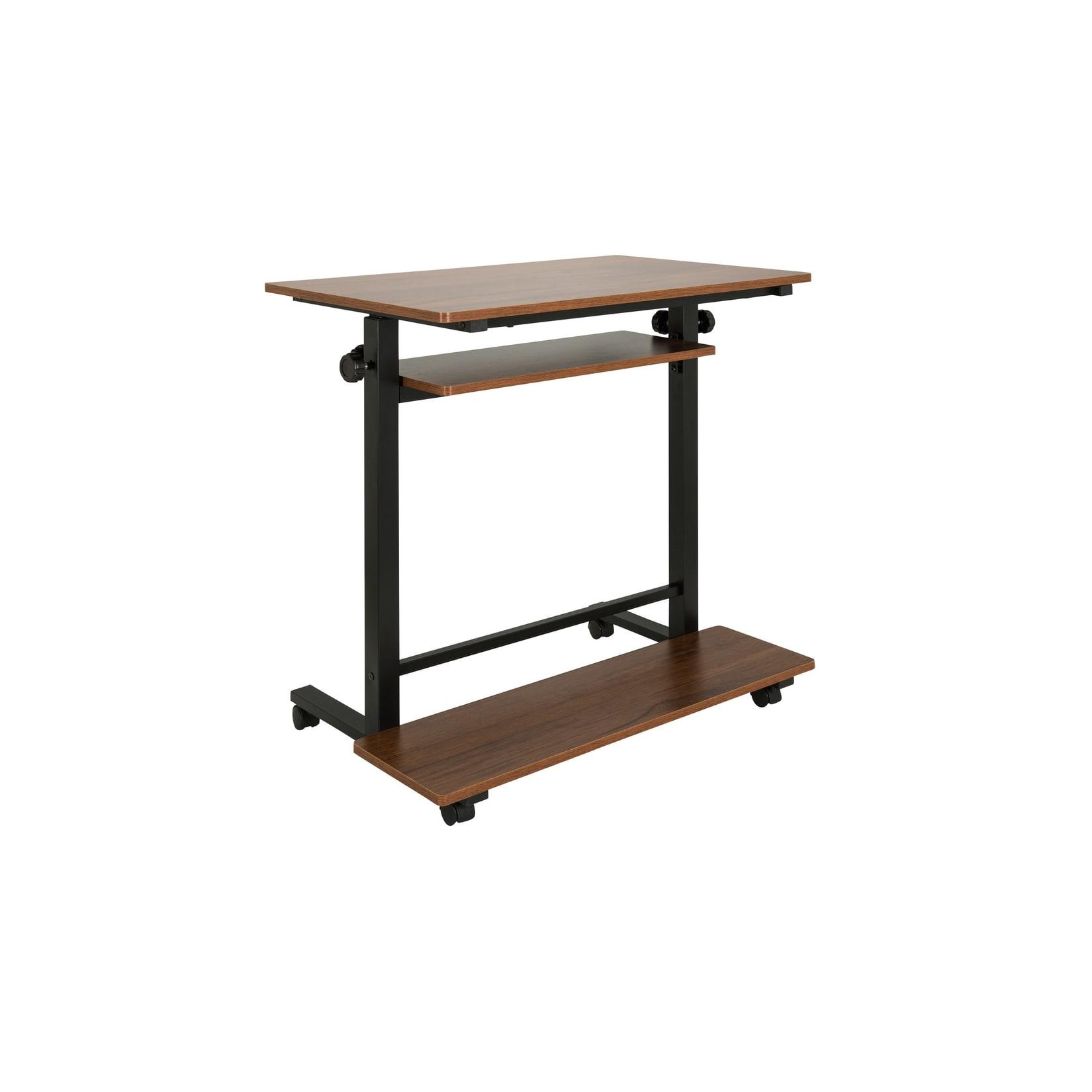 hjh OFFICE Stehschreibtisch WORKSTATION II Melaminharzbeschichtete Spanplatte, Gestell pulverbeschichteter Stahl