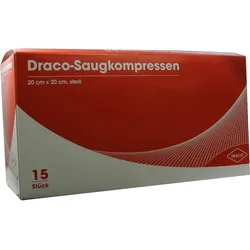 Saugkompressen Steril 20x20 Draco 15 ST