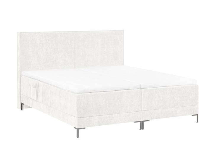 Elektrisches Boxspringbett HUNTER weiss 160x200cm fest