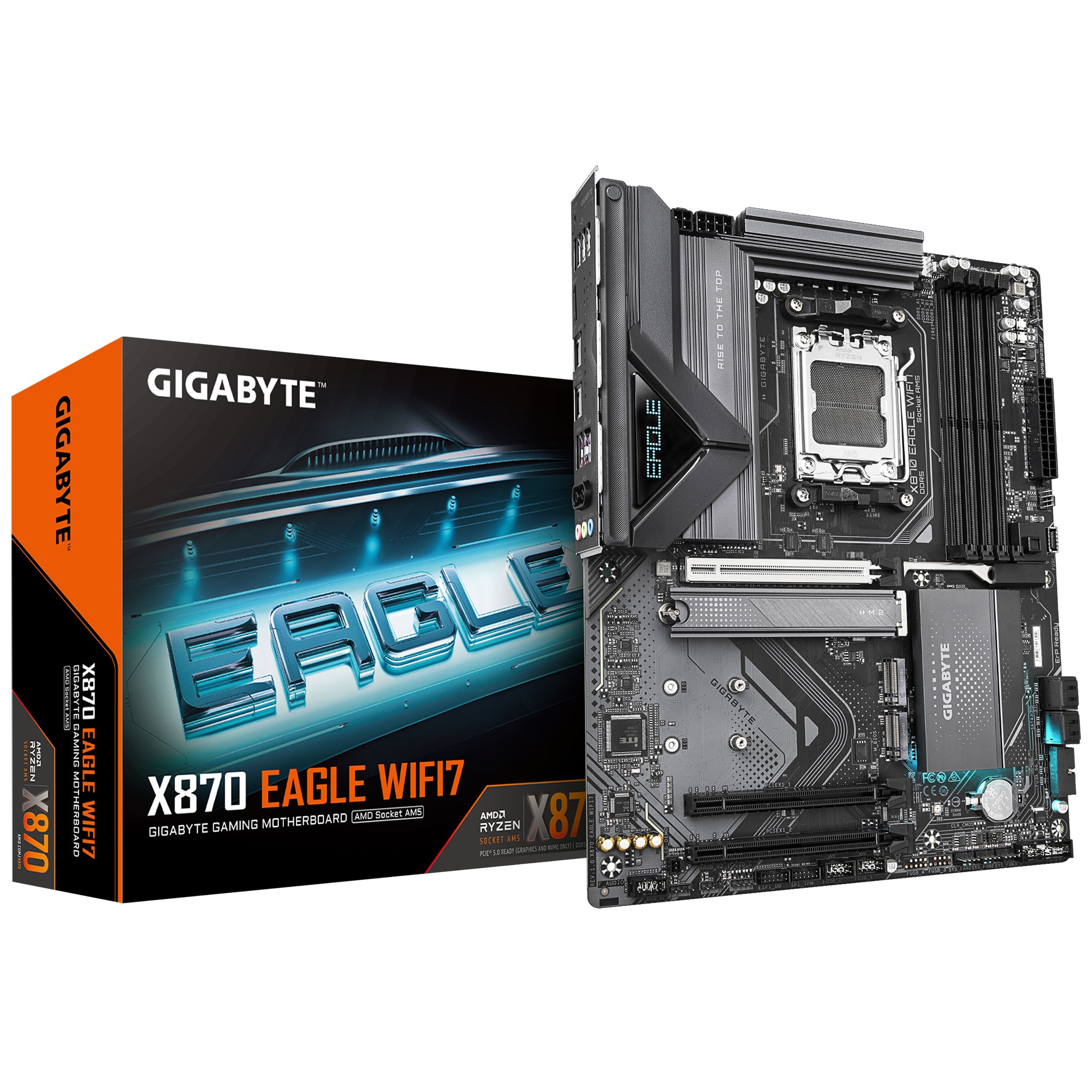 GIGABYTE X870 EAGLE WIFI7 ATX Mainboard - Sockel AM5