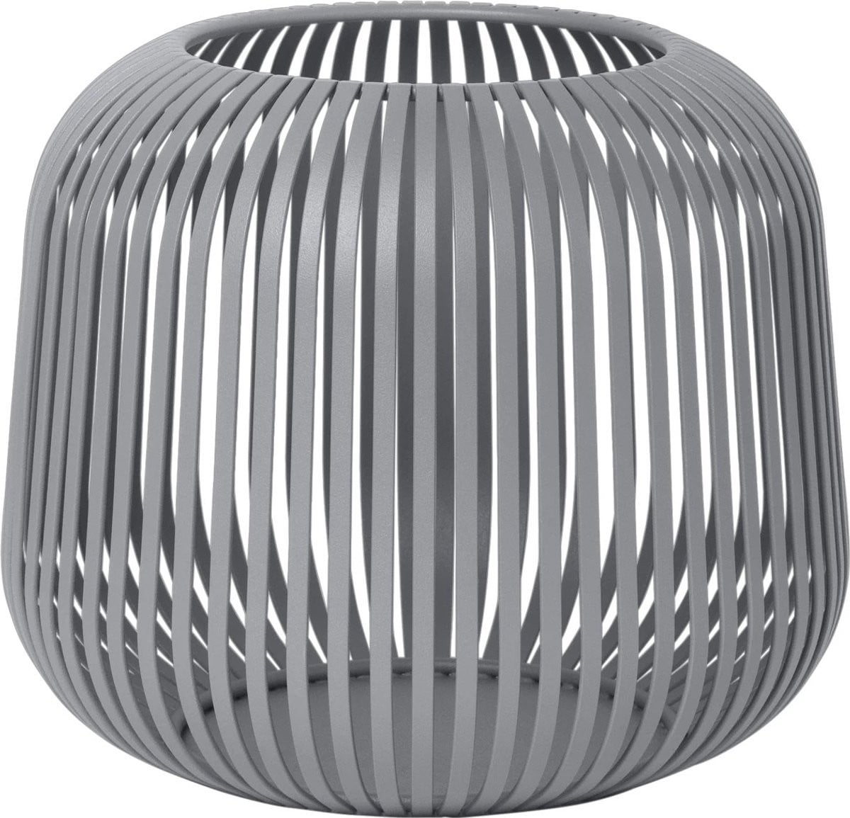 Blomus Lito Lantaarn Steel Grey voor kaarsen
