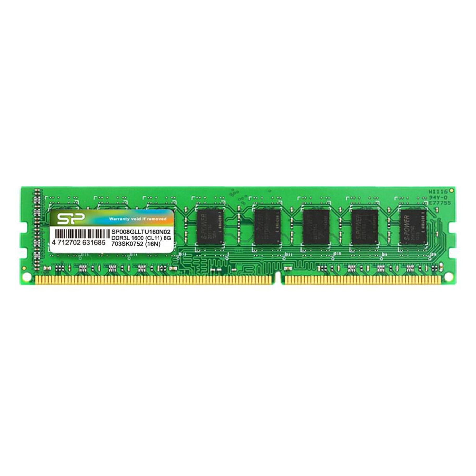 Silicon Power DDR3L (1 x 8GB, 1600 MHz, DDR3L-RAM, DIMM) (SP008GLLTU160N02)