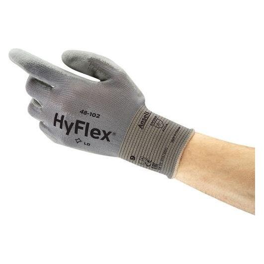 HyFlex Arbeitshandschuhe 48-102 Grösse 8 Nylon, PU (Polyurethan) (8) (48102080)