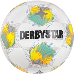 Derbystar Fußball Club Light 350 v26, 132072, Größe 5, 350 Gramm, weiß/gelb/grün, Trainingsball
