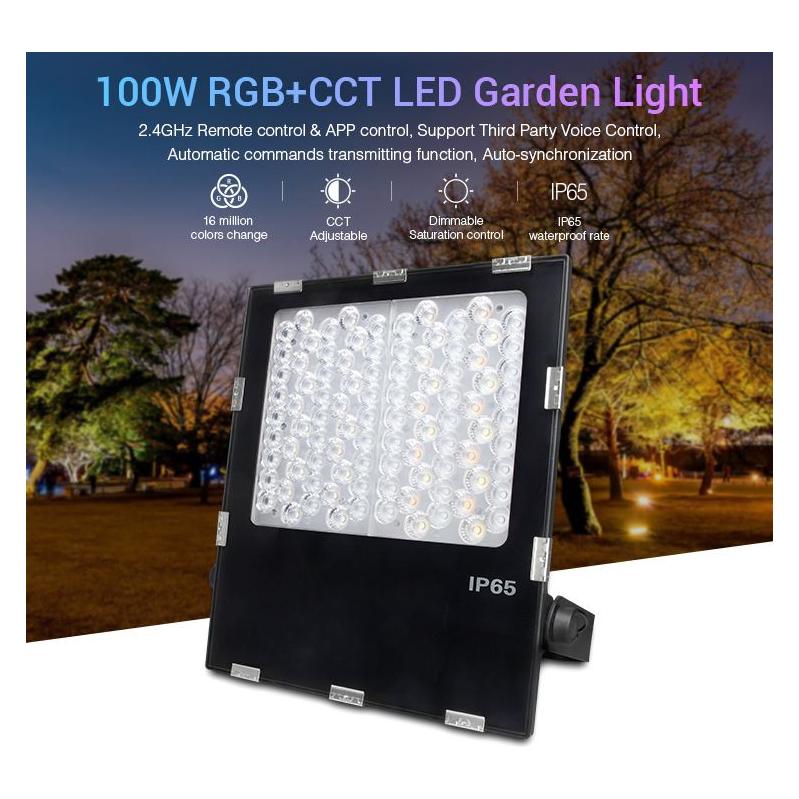 Synergy 21 LED Flächenstrahler 100W RGB-WW (RGB-CCT) IP65 230V *Milight/Miboxer* (FUTC07)
