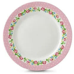 Frühstücksteller Alexandra Ø 19,1 cm Porzellan Rosa