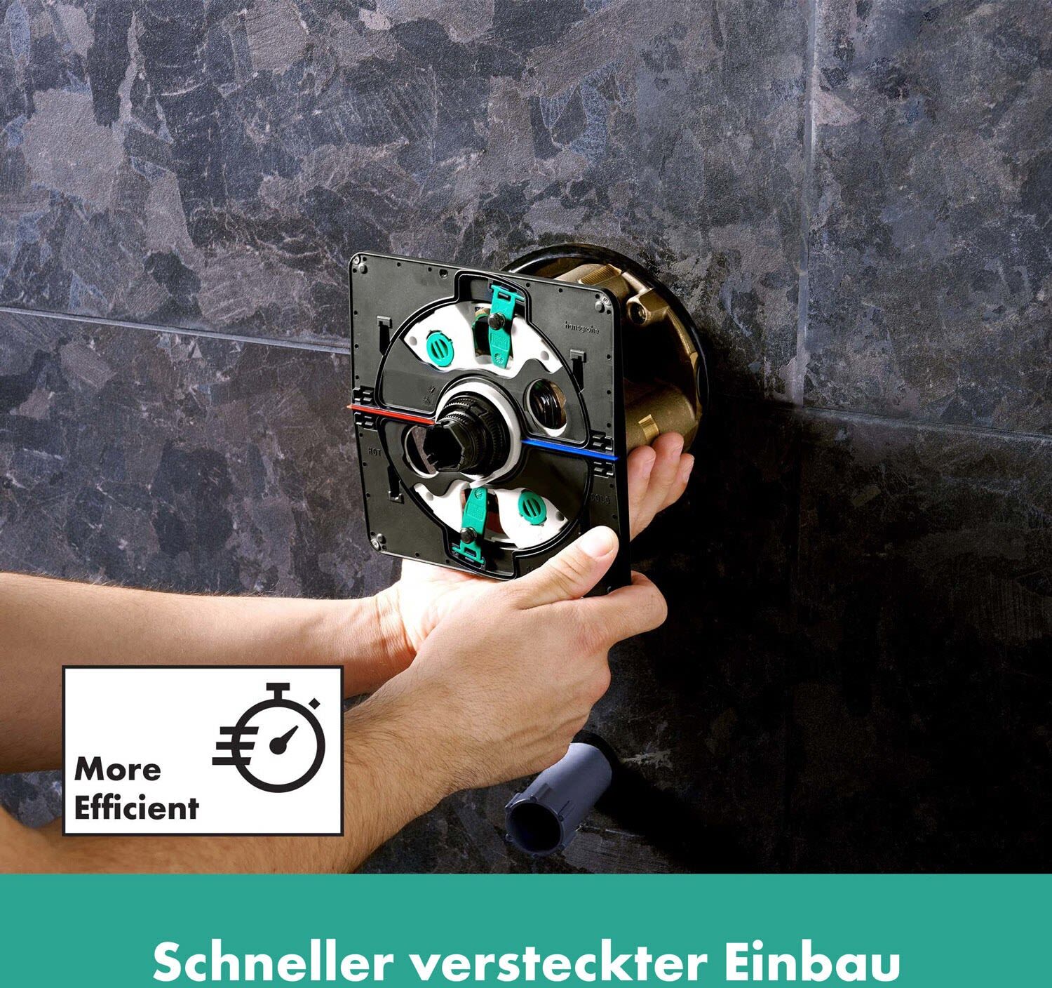 Hansgrohe DuoTurn E Mischer Unterputz für 1 Funktion