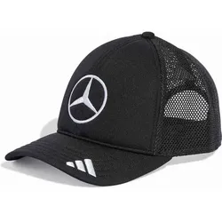 ADIDAS Herren Mütze Mercedes - AMG Petronas Formula One Team Snapback Star Trucker, Größe ONE SIZE in Schwarz Schwarz
