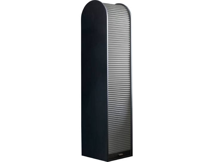 Rollladenschrank MÄUSBACHER Jalousieschränke , grau (graphit, graphit), B:46cm H:192cm T:44cm, Schränke, Rollladenschrank, Breite 46 cm