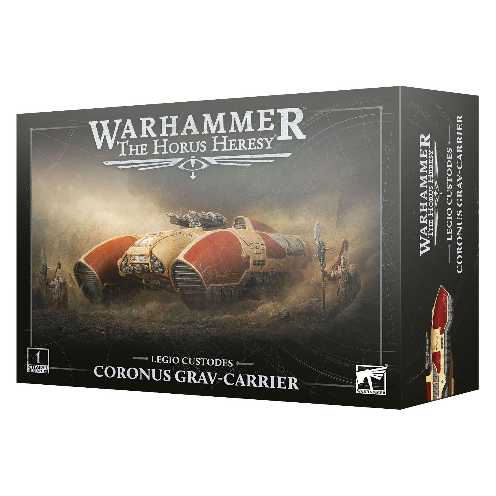Games Workshop Warhammer 30k - Legiones Custodes : Coronus Grav-carrier (99123043008)