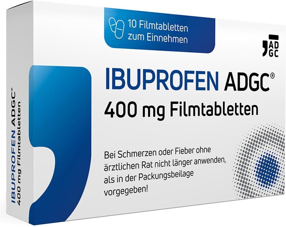Ibuprofen-ADGC Ibuprofen Adgc 400 Mg Filmtabletten